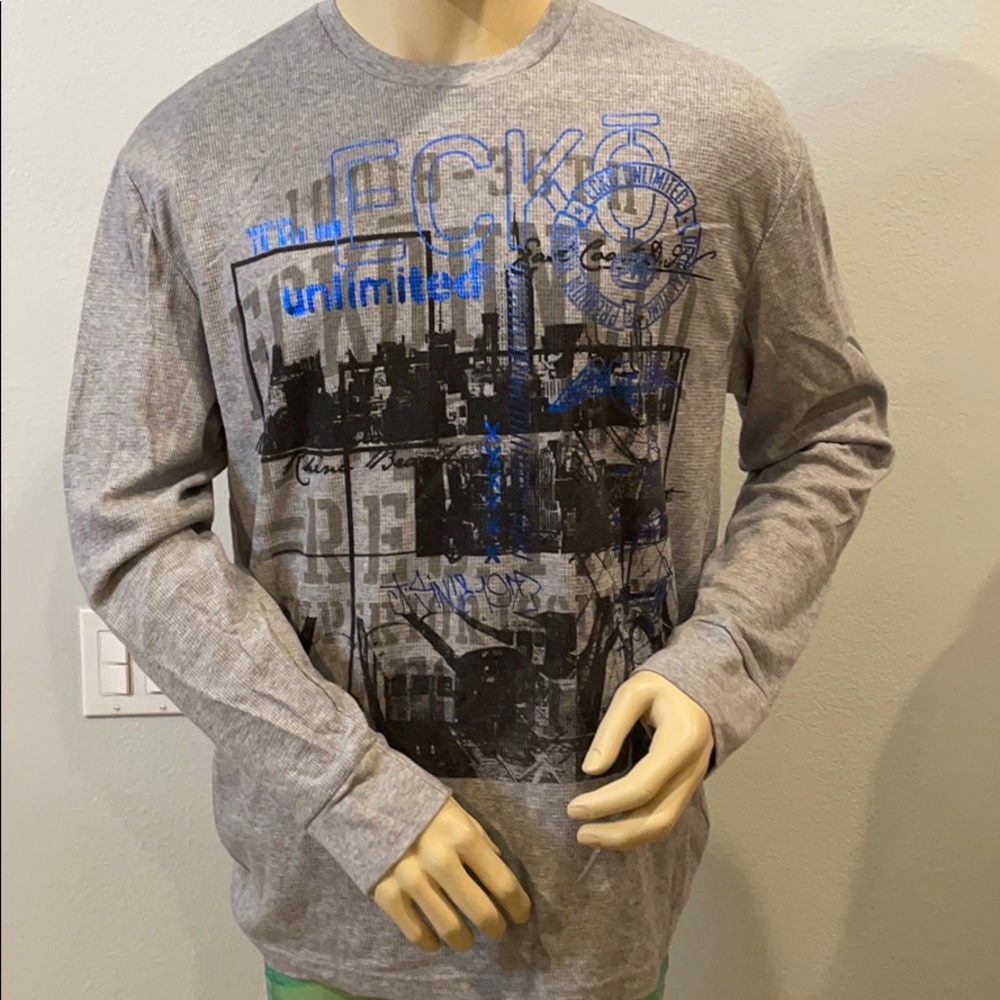 Ecko Unltd Men’s Long Sleeve T-Shirt Size 2XL